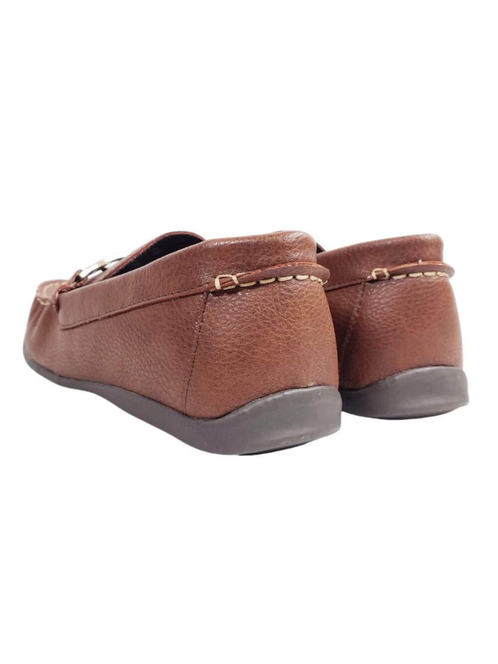 Simply Styled Loafers Men's Size 11 Brown Leather - Picture 6 of 7